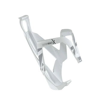 Elite Custom Race X Bottle Cage - White/Glossy Grey