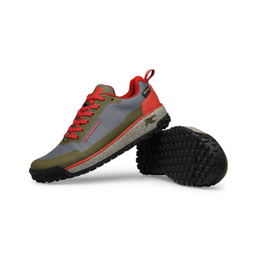 Ride Concepts Tallac Flat Shoe - Charcoal/Oxblood -