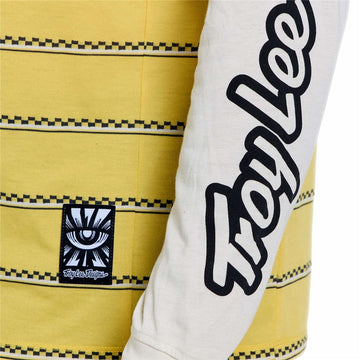 26 TLD Skyline Fakie Ride LS Jersey - Striped Butter -