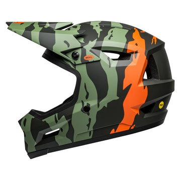 Bell Sanction 2 DLX Mips - Ravine Matte Green/Orange -