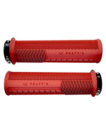 Peaty's Monarch Grip - Knurl Thick - Red