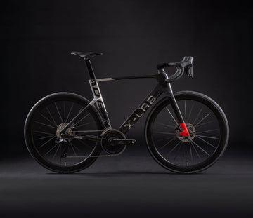27 XLAB AD8 Ultegra Di2 Road Bike - Sunspot Red/Black -