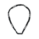 AXA Rigid chain lock with combination locking system 120 cm black