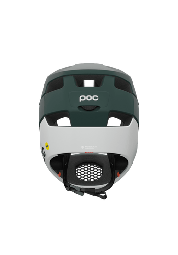 POC Otocon Race Mips - Pargasite Green/Hydrogen White Matte -