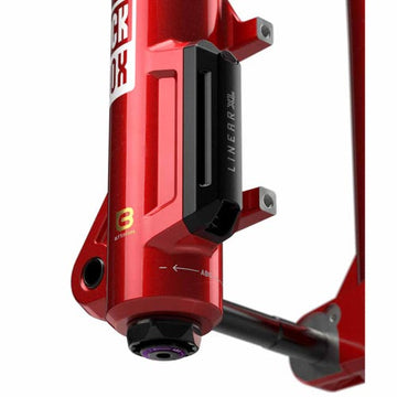 27 Rockshox Zeb Ultimate 29" Boost 44mm Offset - Electric Red -