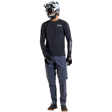 25 TLD Ruckus LS Ride Tee - Factory Carbon -