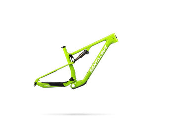 24 Santa Cruz Blur 4 CC TR Frame Fox Float Fac Lvr - Gloss Spring Green -