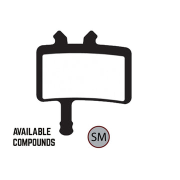 ASHIMA Disc Brake Pads - Semi Metallic Avid - Juicy BB7 Mechanical / Promax DSK-950