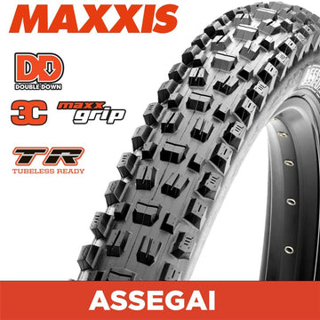 Maxxis Assegai - 27.5 X 2.60 WT - Folding TR - DD 120x2 TPI - 3C MaxxGrip
